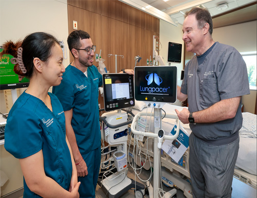 Device at North Shore University Hospital Helps Patients Wean Off Ventilators Faster